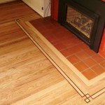 Hardwood Flooring with fireplace